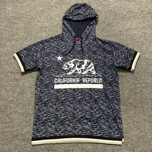 Sovereign State California Republic Hoodie Mens Size Medium Short Sleeve